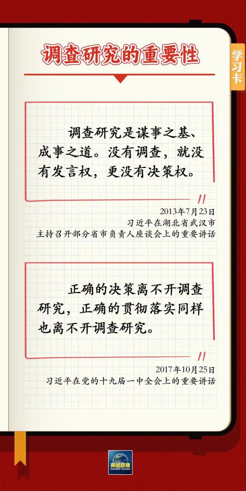 學(xué)習(xí)卡丨如何深入調(diào)查研究？跟總書(shū)記學(xué)習(xí)“五字訣”